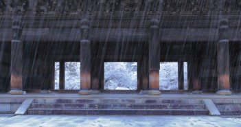 冬の南禅寺　山門　祭事記一二月